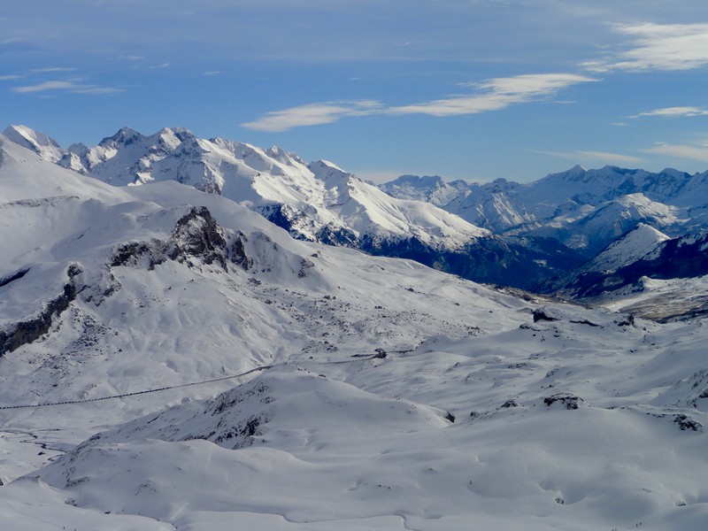 Vista del Portalet, desde el Col d' Aneou