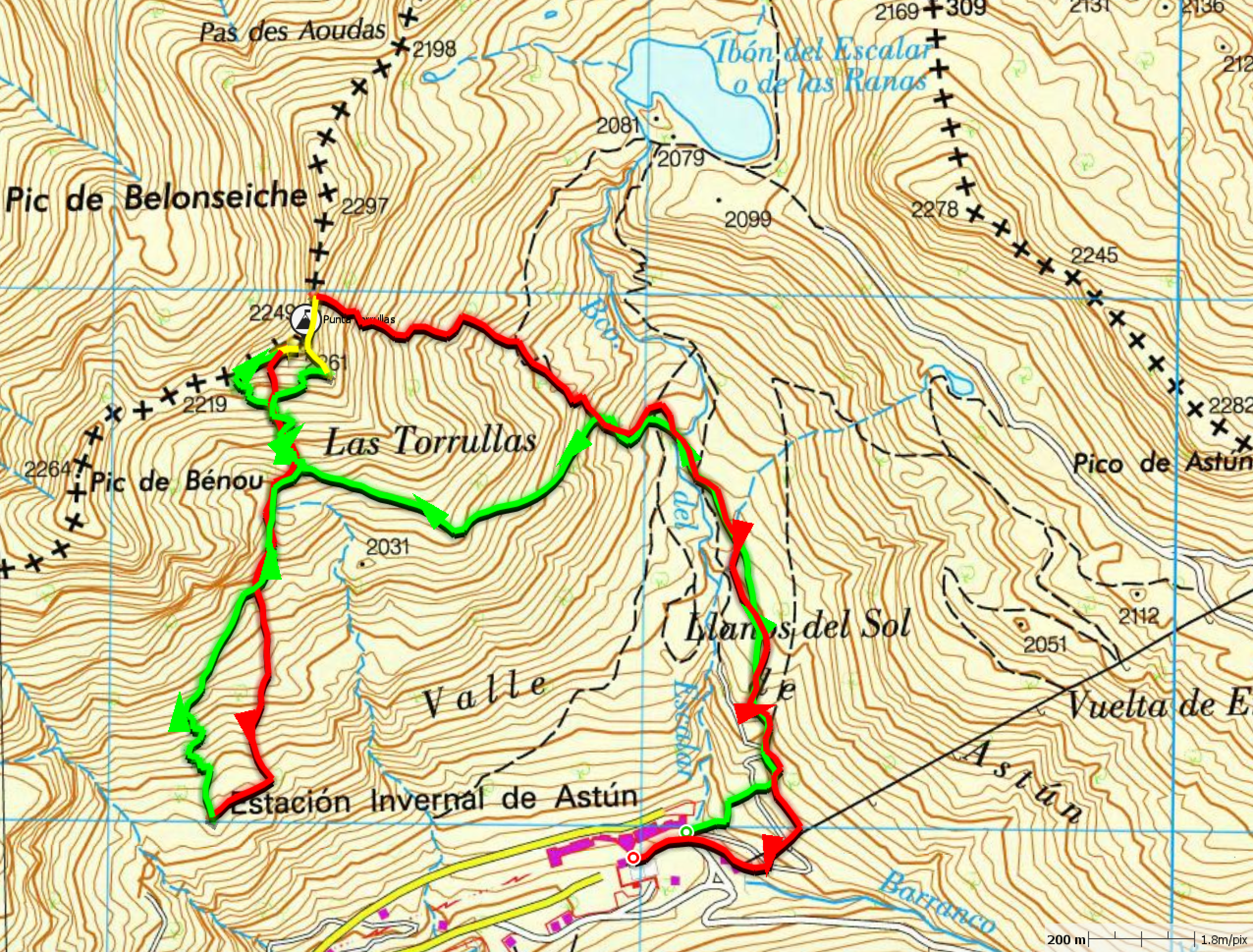 Mapa Itinerario Torrullas